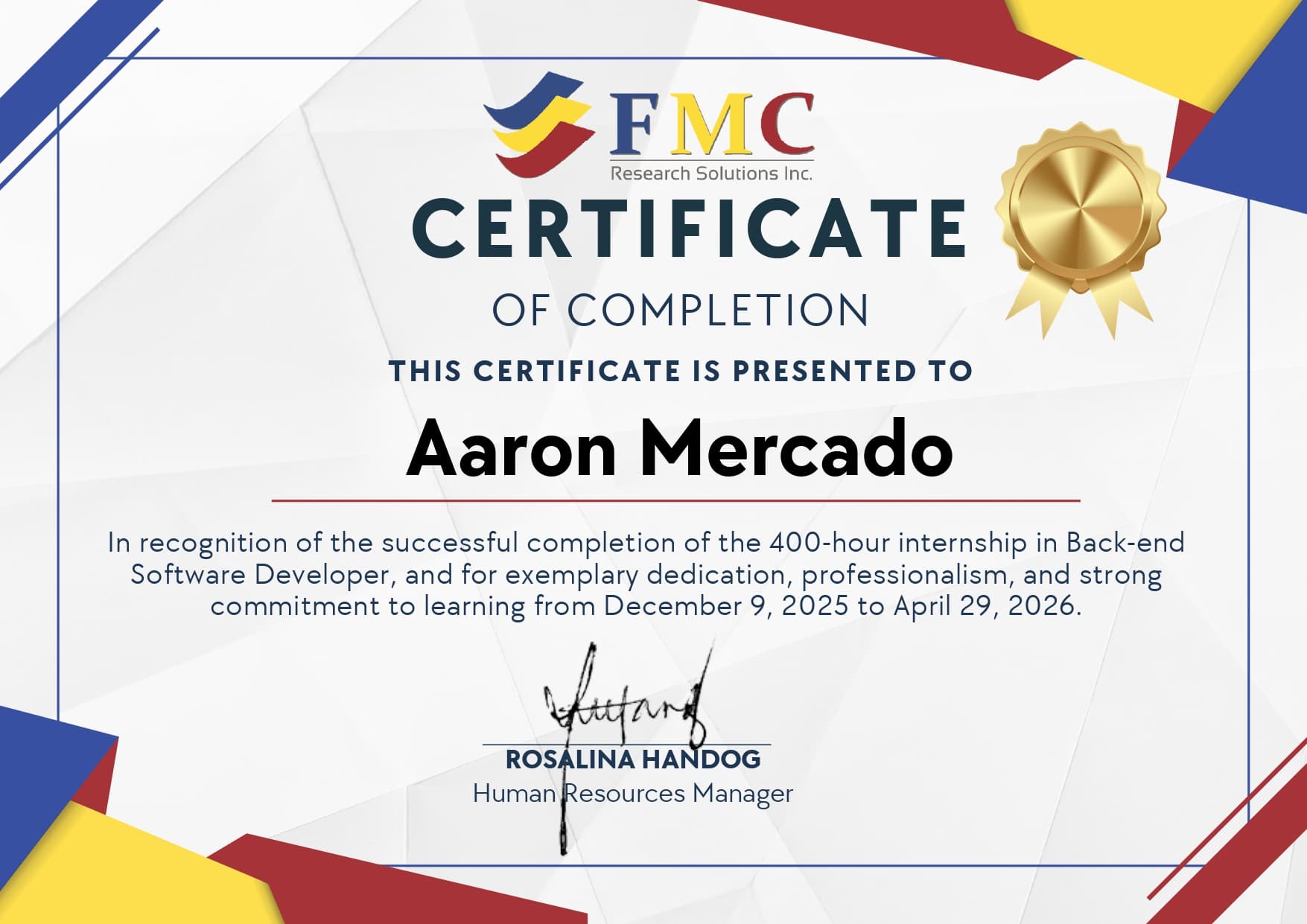 FMC Research Solution Inc.