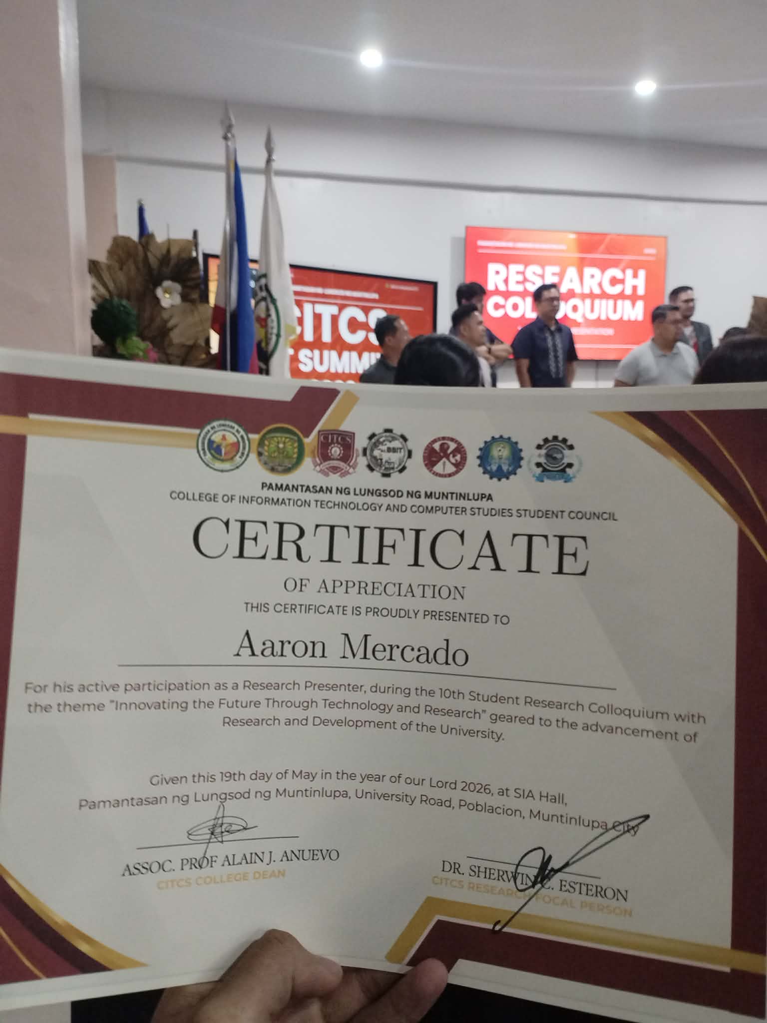 Research Colloquium 2026